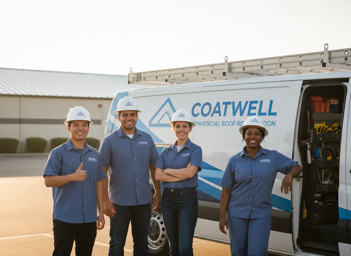 Commercial roof coating company in Earle, AR